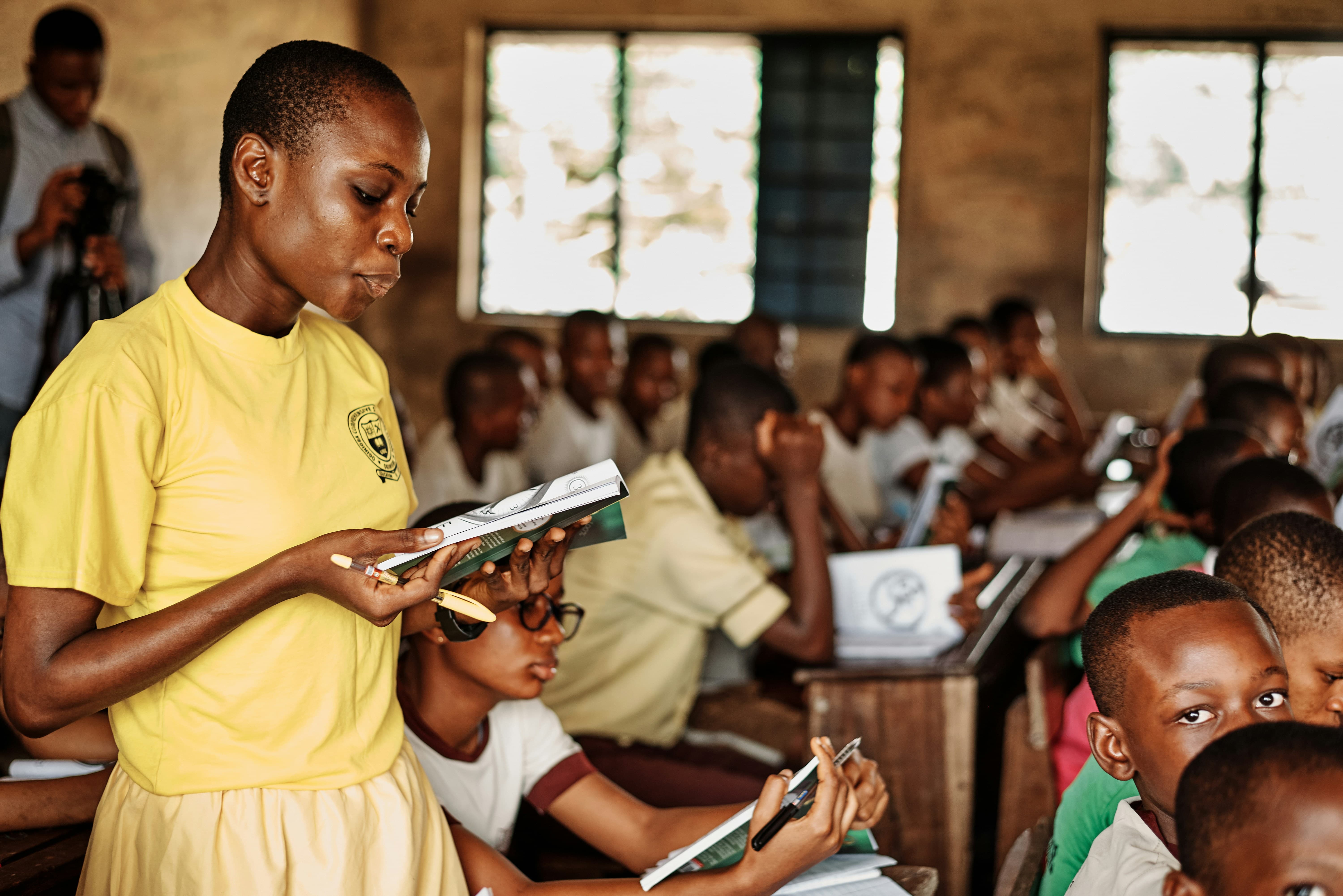 Children in classroom — education